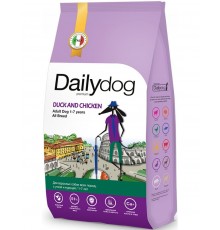 Dailydog Casual Line Duck and Chicken для собак всех пород с уткой и курицей