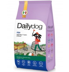 Dailydog Casual Line Adult All Breed Breed Fish для взрослых собак всех пород с рыбой