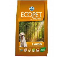 Farmina Ecopet Natural Lamb сухой корм для взрослых собак всех пород с ягненком