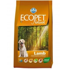 Farmina Ecopet Natural Lamb сухой корм для взрослых собак всех пород с ягненком