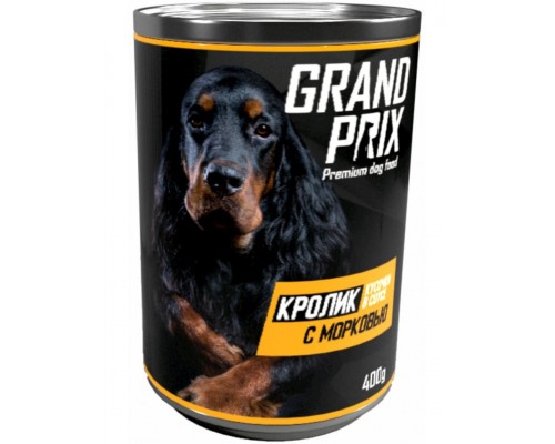 "Кролик с морковью" кусочки в соусе для собак