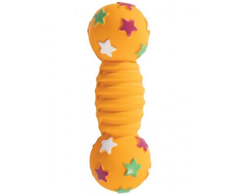Игрушка для собак из латекса "Гантель Звезды"
