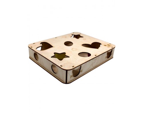 Платформа для кошек "Прямоугольник M с шариками"