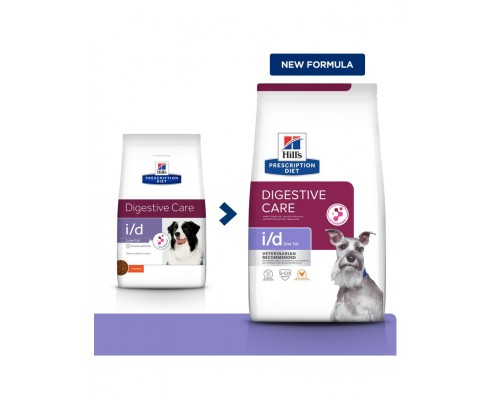 PRESCRIPTION DIET i/d Low Fat Digestive Care для поддержания здоровья ЖКТ и поджелудочной железы с курицей