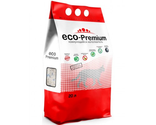 ECO-Premium BLUE с гранулами синего цвета наполнитель комкующийся древесный