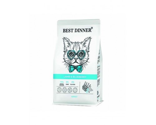 Adult Cat Lamb&Blueberry с ягненком и голубикой