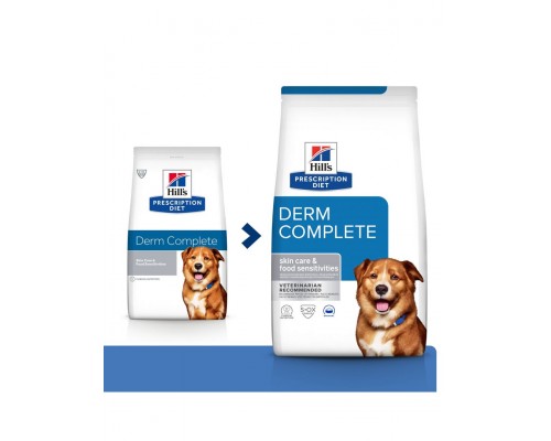 PRESCRIPTION DIET Derm Complete для взрослых собак