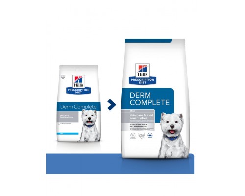 PRESCRIPTION DIET Derm Complete Mini для взрослых собак мелких пород