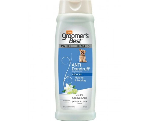 Шампунь антисеборейный от перхоти для собак Hartz Groomer's Best PROFESSIONALS ANTI-Dandruff for Dogs