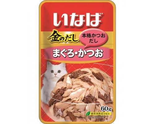 Влажный корм для кошек Inaba Kinnodashi Микс тунцов