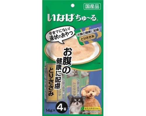 Лакомство для собак Inaba Churu Пюре для здоровья ЖКТ, куриное филе