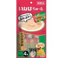 Лакомство для собак Inaba Churu Куриное филе со вкусом говядины, пюре