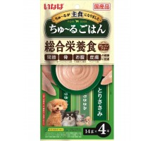 Лакомство для собак Inaba Churu Gohan Куриное филе, пюре