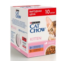 НАБОР паучей для котят, с ягненком 5*85г, с индейкой в соусе 5*85г