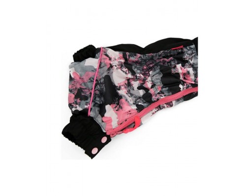 Комбинезон черно-розовый для девочек