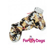 Дождевик камуфляж/золото для мальчиков