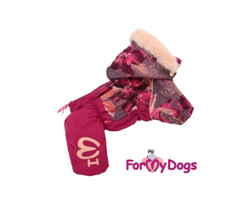 Комбинезон для собак розовый для девочек