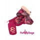 Комбинезон для собак розовый для девочек