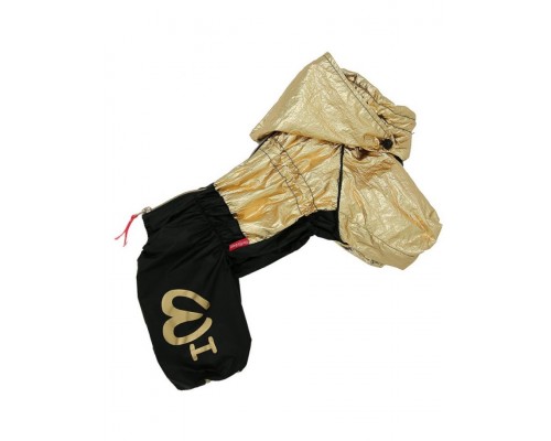 Дождевик золото/черный для девочек