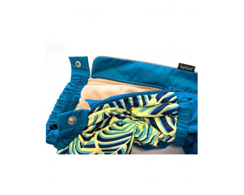 Комбинезон мембранный на синтепоне и флисе цельный с обувью на мальчика