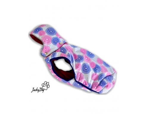 Попона "Скандинавия" с капюшоном из мембранного материала на синтепоне, на флисовом подкладе