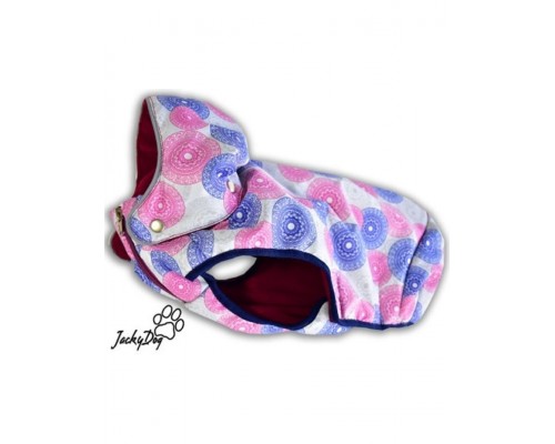 Попона "Скандинавия" с капюшоном из мембранного материала на синтепоне, на флисовом подкладе