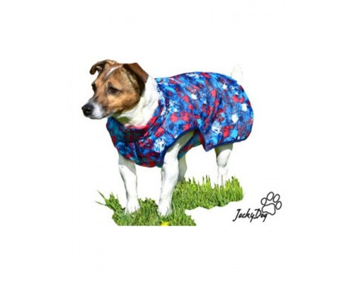 Попона "Скандинавия" с капюшоном из мембранного материала на синтепоне, на флисовом подкладе