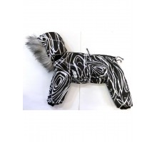 Комбинезон утепленный с меховой отделкой на суку левретки