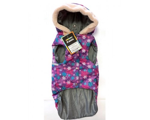 Жилет зимний с меховым капюшоном "Морозко"