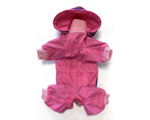 Комбинезон 2-слойный "Гонщик"с капюшоном на девочку