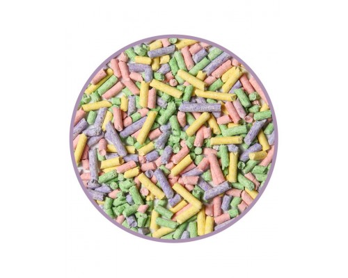 Tofu Tutti Frutti растительный комкующийся наполнитель