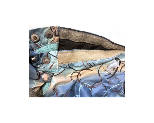 Комбинезон утепленный для мальчика с отделкой искусственным мехом