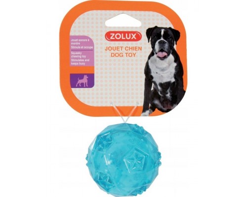 Мяч термопластичная резина, бирюзовый