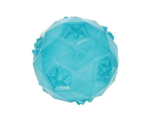 Мяч термопластичная резина, бирюзовый