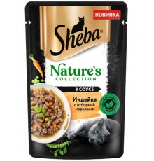 Sheba Nature's Collection Индейка с отборной морковью