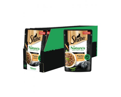 Sheba Nature's Collection Индейка с отборной морковью