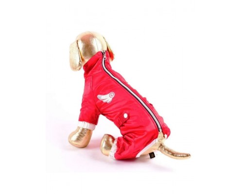 Комбинезон демисезонный с молнией на спинке, принт крылышки