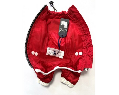 Комбинезон демисезонный с молнией на спинке, принт крылышки