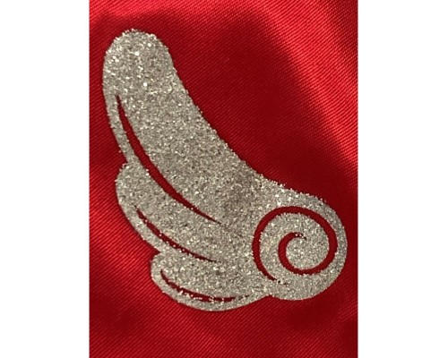 Комбинезон демисезонный с молнией на спинке, принт крылышки