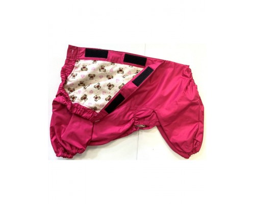 Комбинезон на кобеля пекинеса, большой, утеплённый байкой