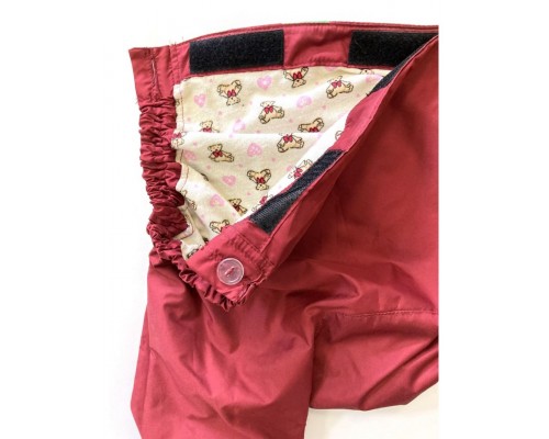 Комбинезон на среднего кобеля фокстерьера, утеплённый байкой