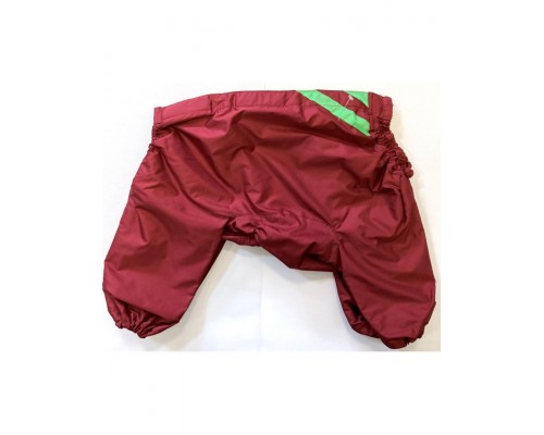 Комбинезон на среднего кобеля фокстерьера, утеплённый байкой