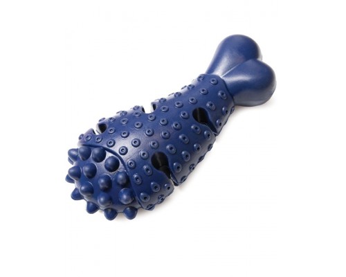 Игрушка для собак из цельнолитой резины "Окорок с шипами"