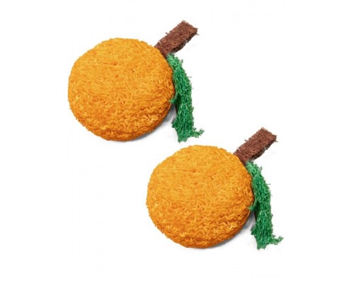 Набор игрушек для мелких животных из люфы "Абрикосы", серия NATURAL