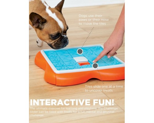Игра-головоломка для собак Challenge Slider, 3 уровень сложности (продвинутый)