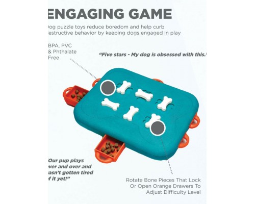 Игра-головоломка для собак Casino, 3 уровень сложности (продвинутый)