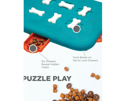 Игра-головоломка для собак Casino, 3 уровень сложности (продвинутый)