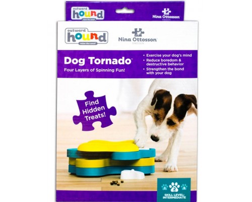 Игра-головоломка для собак Tornado, 2 уровень сложности (средний)