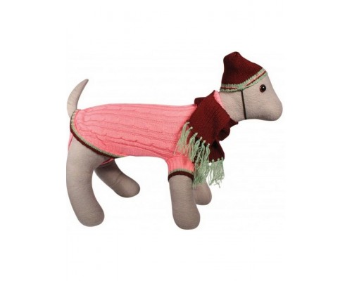 Свитер для животных + шапочка и шарф