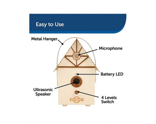 Антилай уличный ультразвуковой "Скворечник" PetSafe Outdoor Bark Control